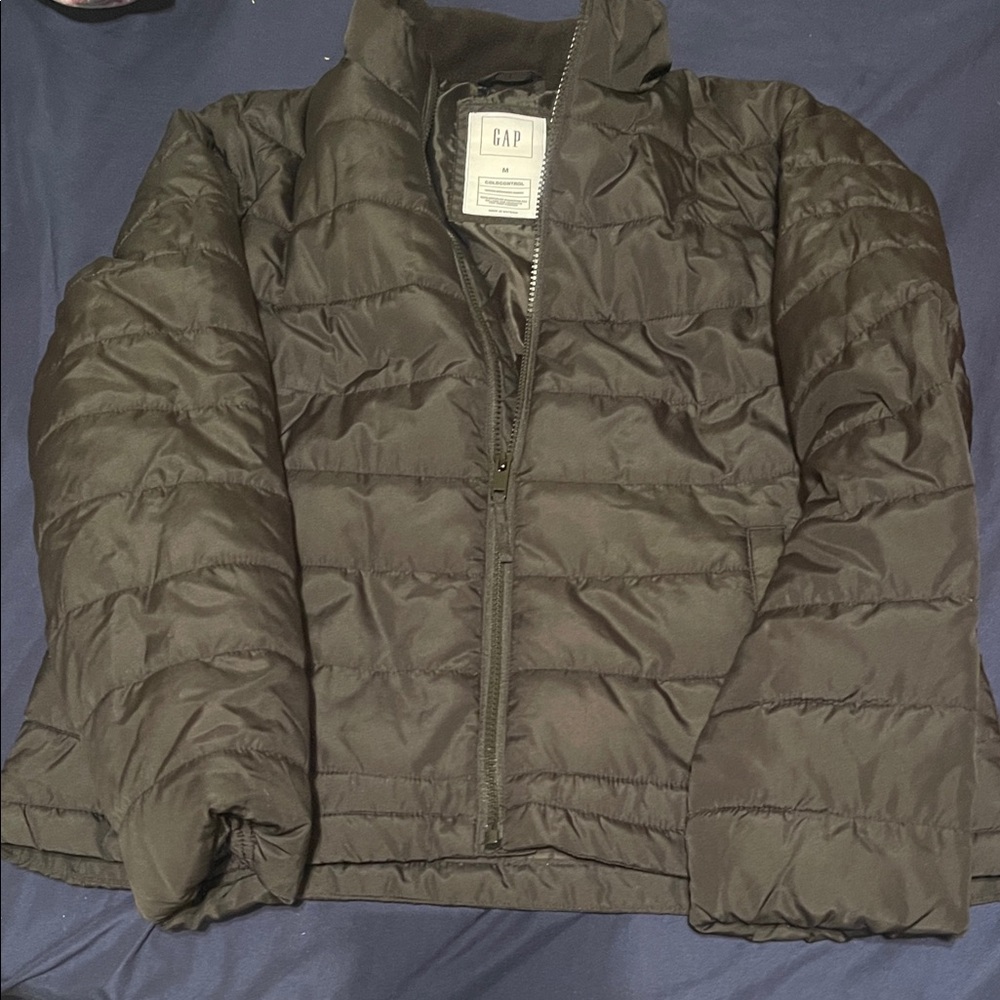 GAP Black Quilted Jacket